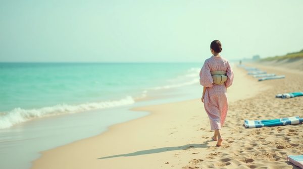Kimono plage : l'allié tendance pour des bains de soleil stylés