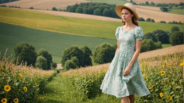 Robe champetre: Élégance naturelle pour vos escapades d'été